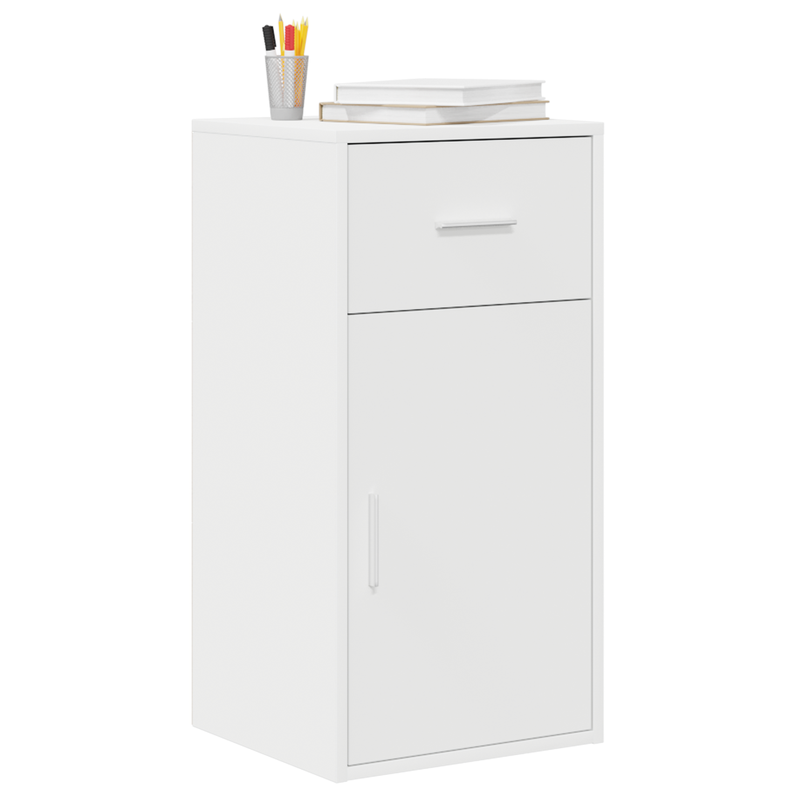 Dressoir met lade Wit 38 x 34 x 75 cm is nu te koop bij PeponiXL, paradijselijk wonen!