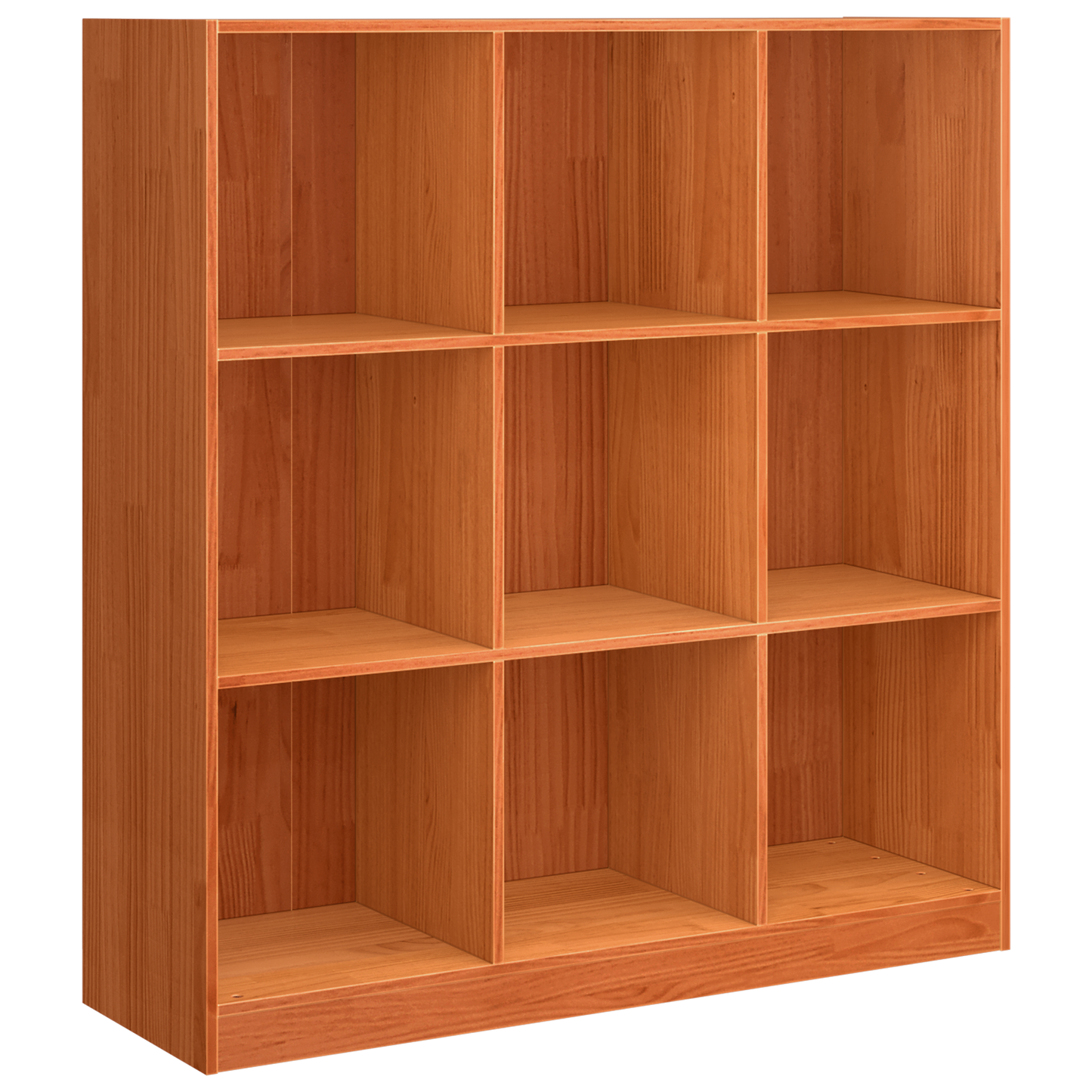 Boekenkast Wasbruin 104 x 33 x 110 cm Massief grenenhout is nu te koop bij PeponiXL, paradijselijk wonen!
