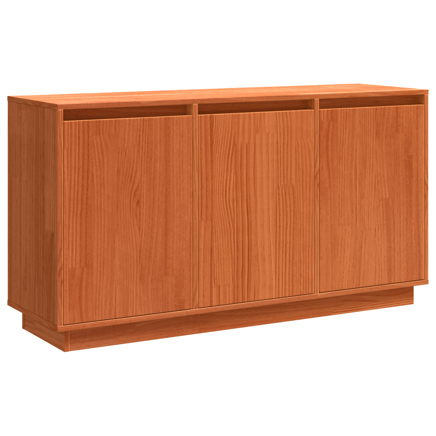 Dressoir Bruin Eiken 111 x 34 x 60 cm Massief grenenhout is nu te koop bij PeponiXL, paradijselijk wonen!