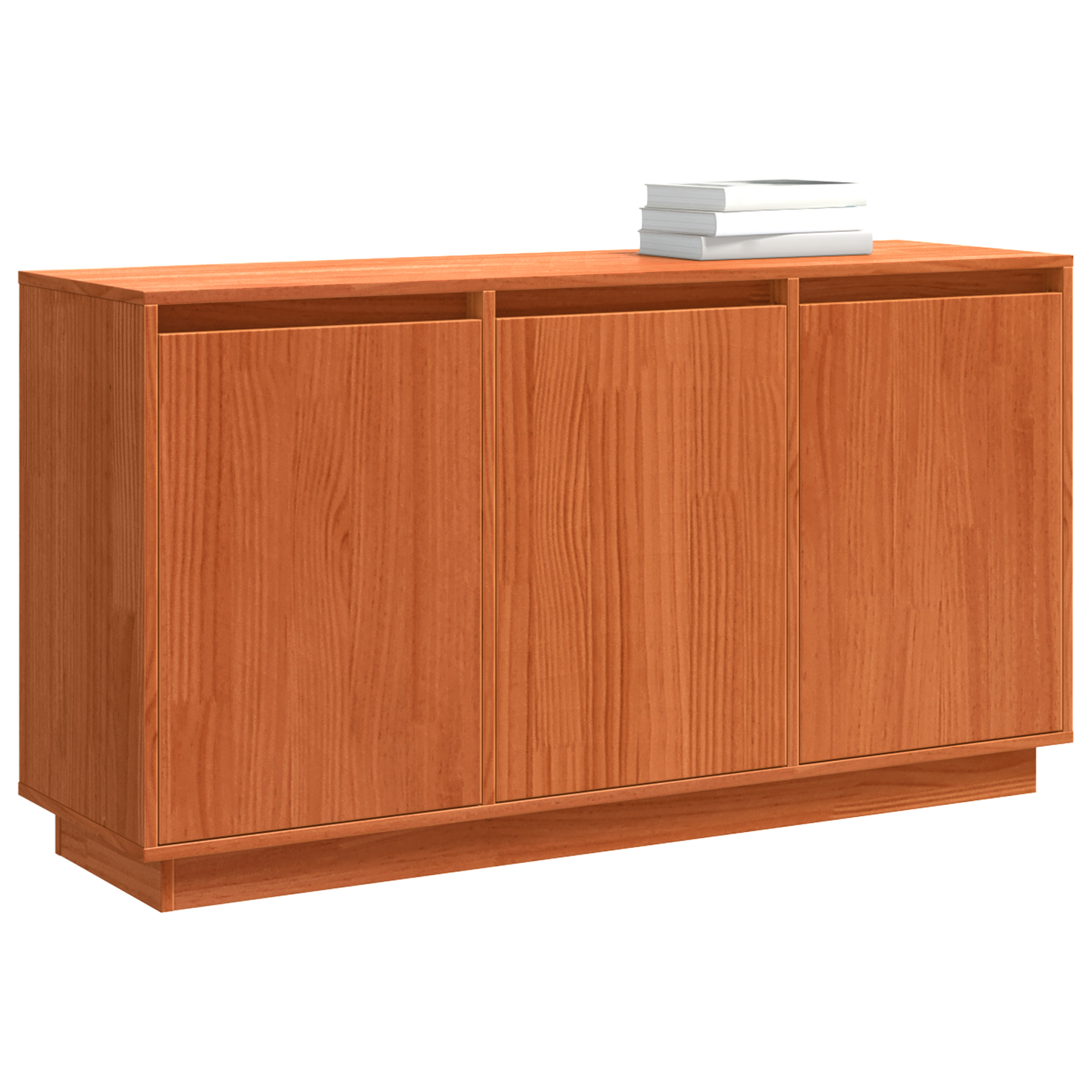 Dressoir Bruin Eiken 111 x 34 x 60 cm Massief grenenhout is nu te koop bij PeponiXL, paradijselijk wonen!