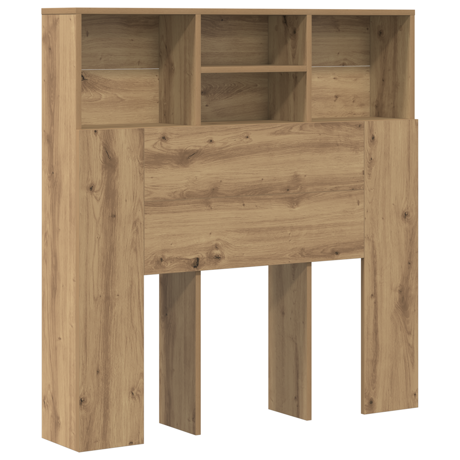 Hoofdeinde kas Artisan Eiken 100 x 19 x 103,5 cm Bewerkt hout is nu te koop bij PeponiXL, paradijselijk wonen!