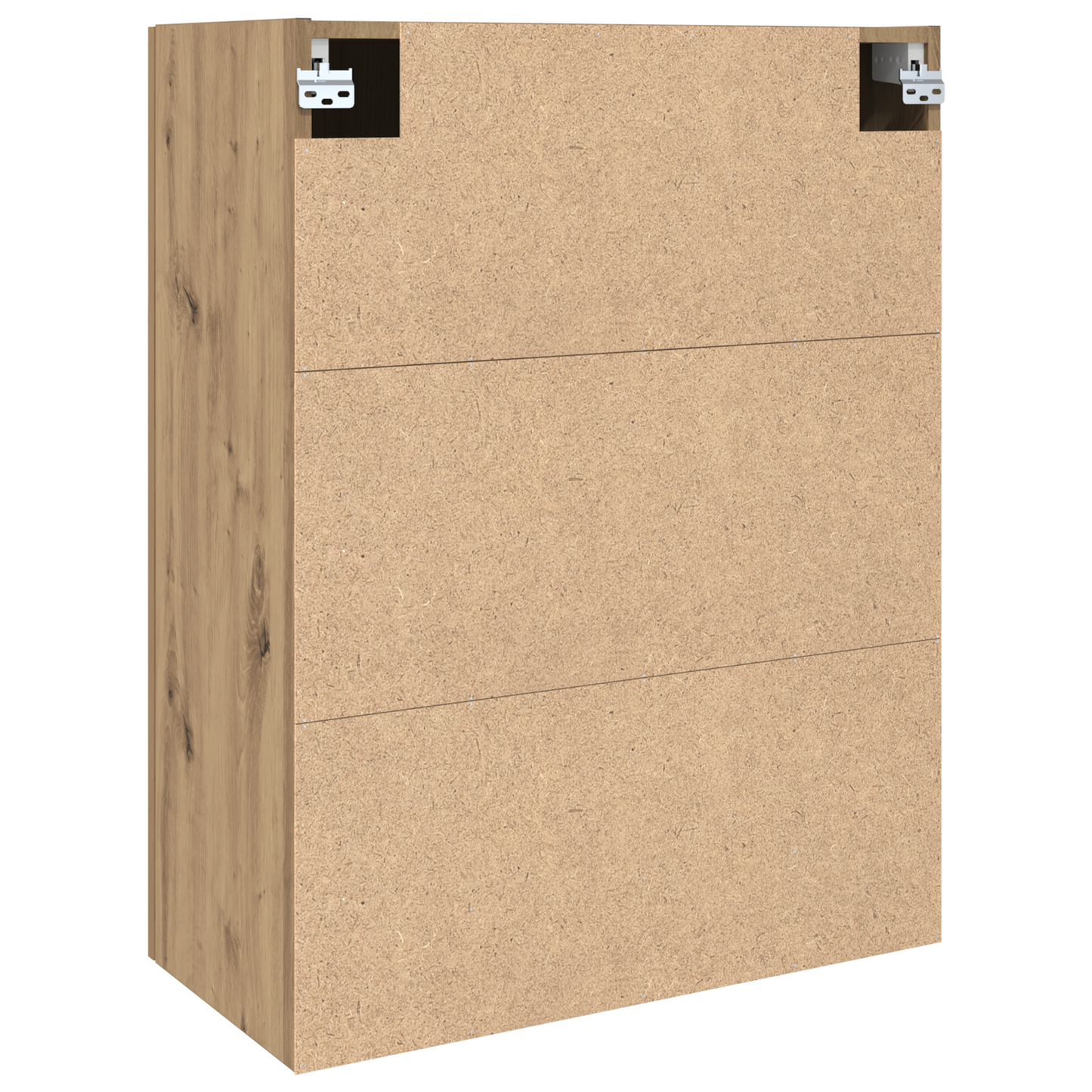 Wandkast Artisan Eiken 69,5 x 34 x 90 cm Bewerkt hout is nu te koop bij PeponiXL, paradijselijk wonen!