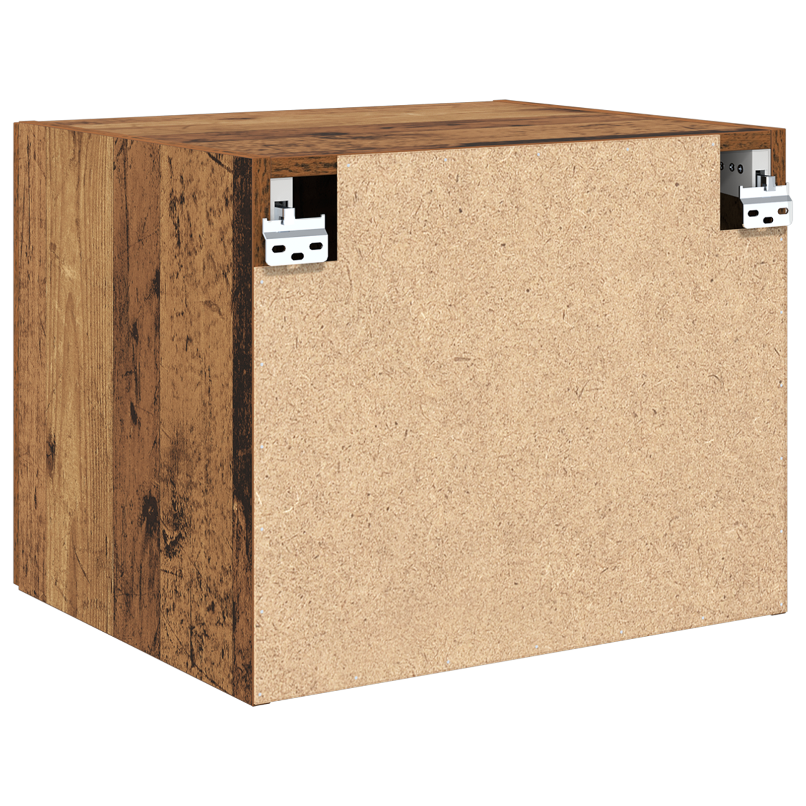 Wandkast Wandgemonteerd Oud hout 50 x 42.5 x 40 cm Bewerkt hout is nu te koop bij PeponiXL, paradijselijk wonen!