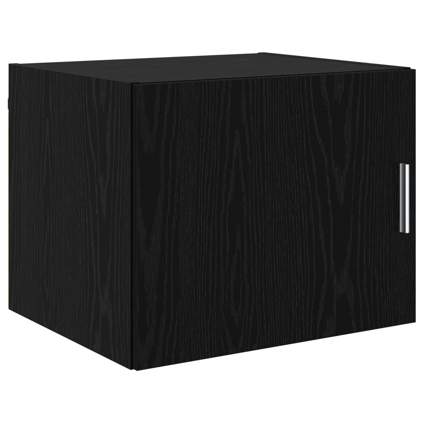 Wandkast Zwart eiken 50 x 42.5 x 40 cm Bewerkt hout is nu te koop bij PeponiXL, paradijselijk wonen!