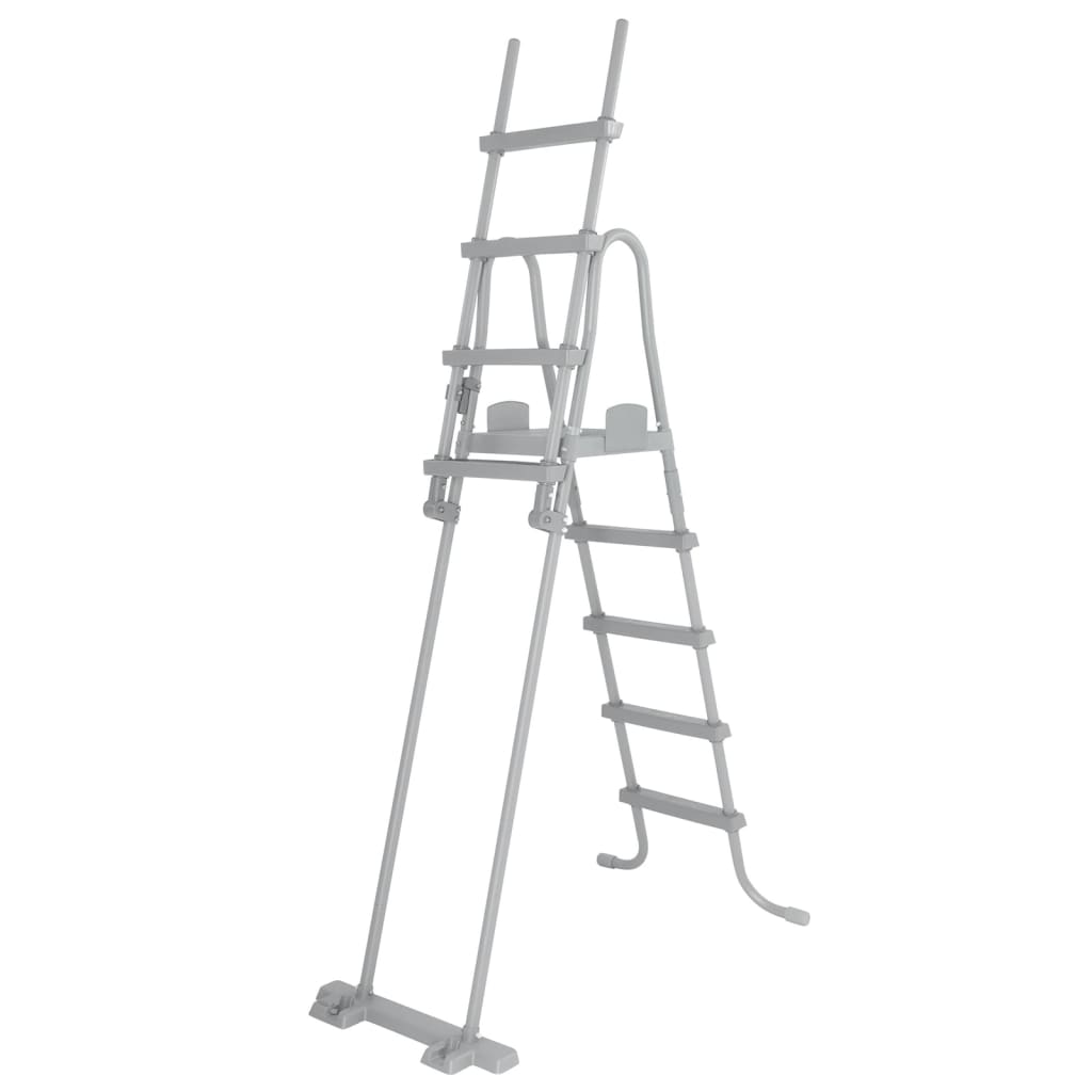 Bestway Zwembadladder Flowclear met 4 treden 132 cm is nu te koop bij PeponiXL, paradijselijk wonen!