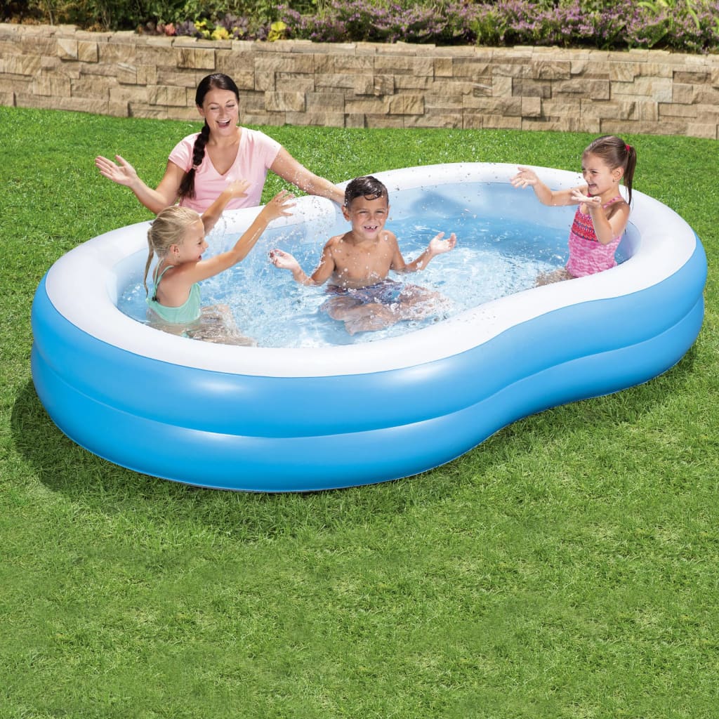 Bestway Familiezwembad Big Lagoon 262x157x46 cm is nu te koop bij PeponiXL, paradijselijk wonen!