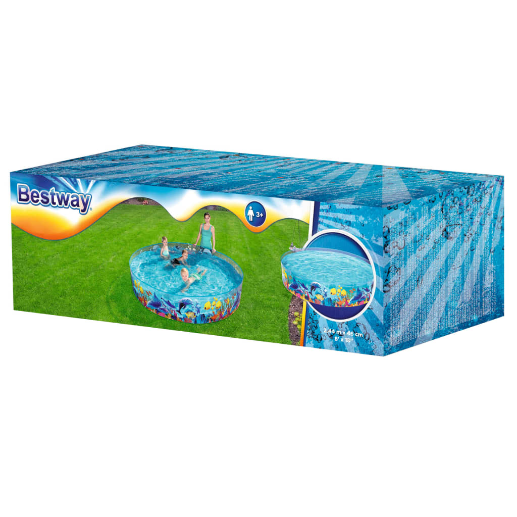 Bestway Zwembad Fill 'N Fun Odyssey 244x46 cm is nu te koop bij PeponiXL, paradijselijk wonen!