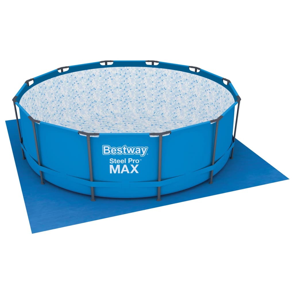 Bestway Zwembadgrondzeil Flowclear 396x396 cm is nu te koop bij PeponiXL, paradijselijk wonen!