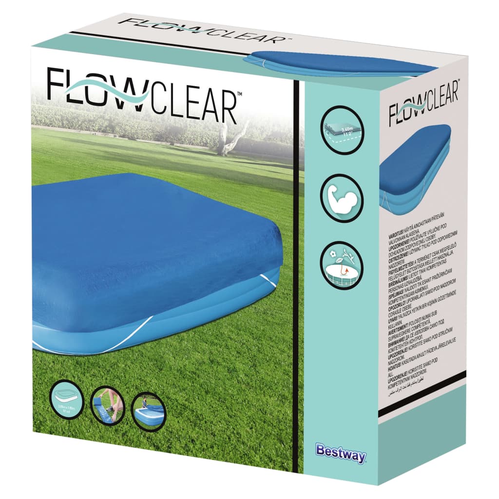 Bestway Zwembadhoes Flowclear 305x183x56 cm is nu te koop bij PeponiXL, paradijselijk wonen!