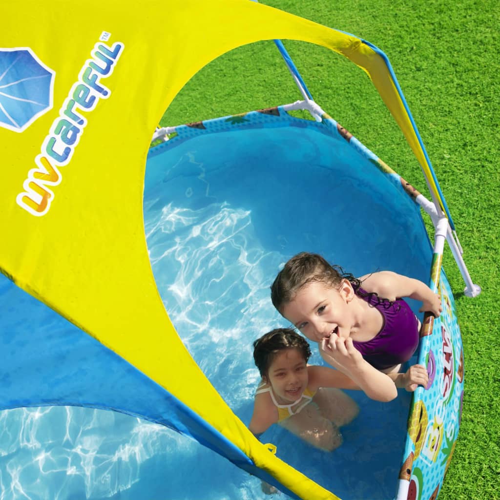 Bestway Kinderzwembad Steel Pro UV Careful bovengronds 244x51 cm is nu te koop bij PeponiXL, paradijselijk wonen!