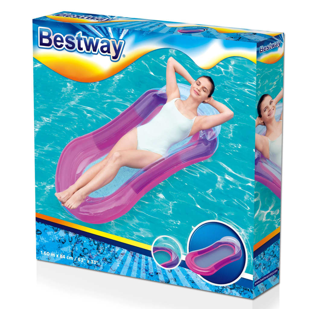 Bestway Zwembadlounger opblaasbaar Aqua Lounge is nu te koop bij PeponiXL, paradijselijk wonen!