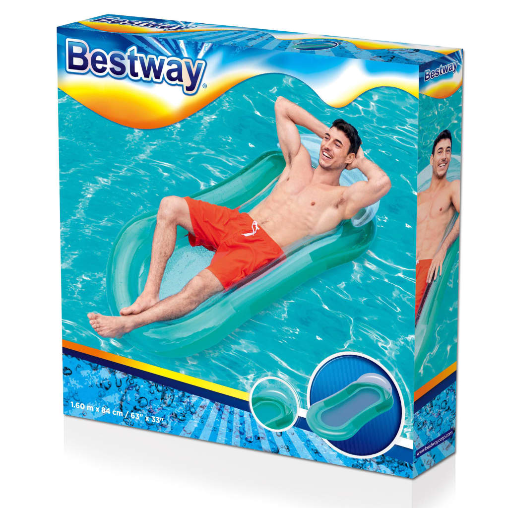 Bestway Zwembadlounger opblaasbaar Aqua Lounge is nu te koop bij PeponiXL, paradijselijk wonen!