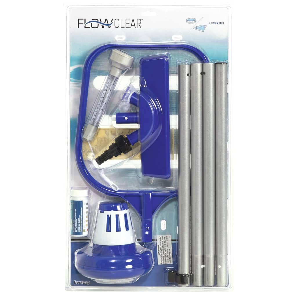 Bestway Onderhoudsset Flowclear voor bovengronds zwembad is nu te koop bij PeponiXL, paradijselijk wonen!