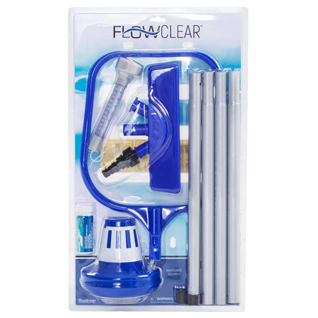 Bestway Onderhoudsset Flowclear voor bovengronds zwembad is nu te koop bij PeponiXL, paradijselijk wonen!