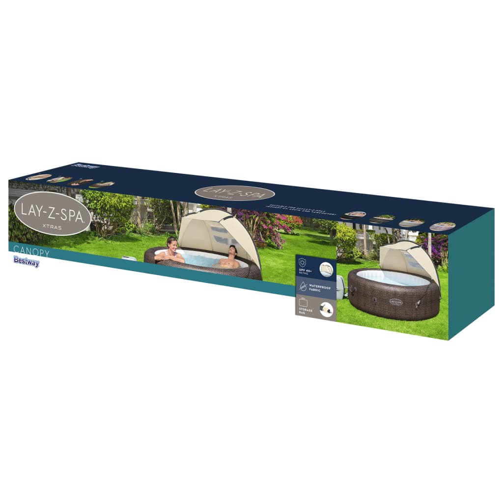 Bestway Overkapping Lay-Z-Spa 183x94x109 cm is nu te koop bij PeponiXL, paradijselijk wonen!