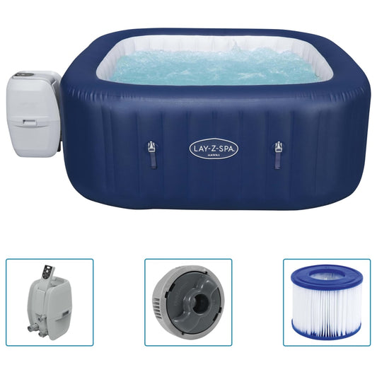 Bestway Lay-Z-Spa Bubbelbad opblaasbaar Hawaii AirJet is nu te koop bij PeponiXL, paradijselijk wonen!