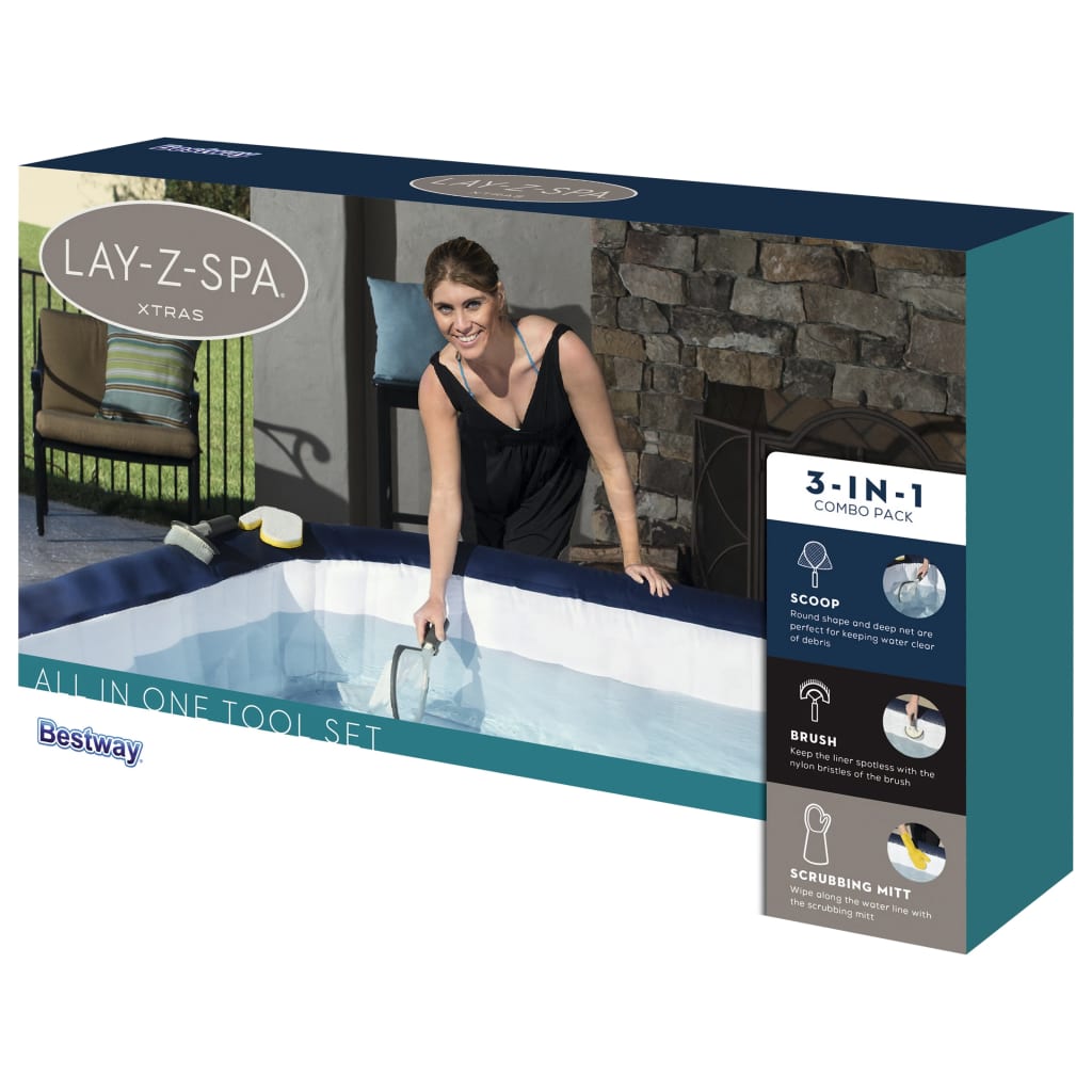 Bestway Accessoireset all-in-one Lay-Z-Spa is nu te koop bij PeponiXL, paradijselijk wonen!