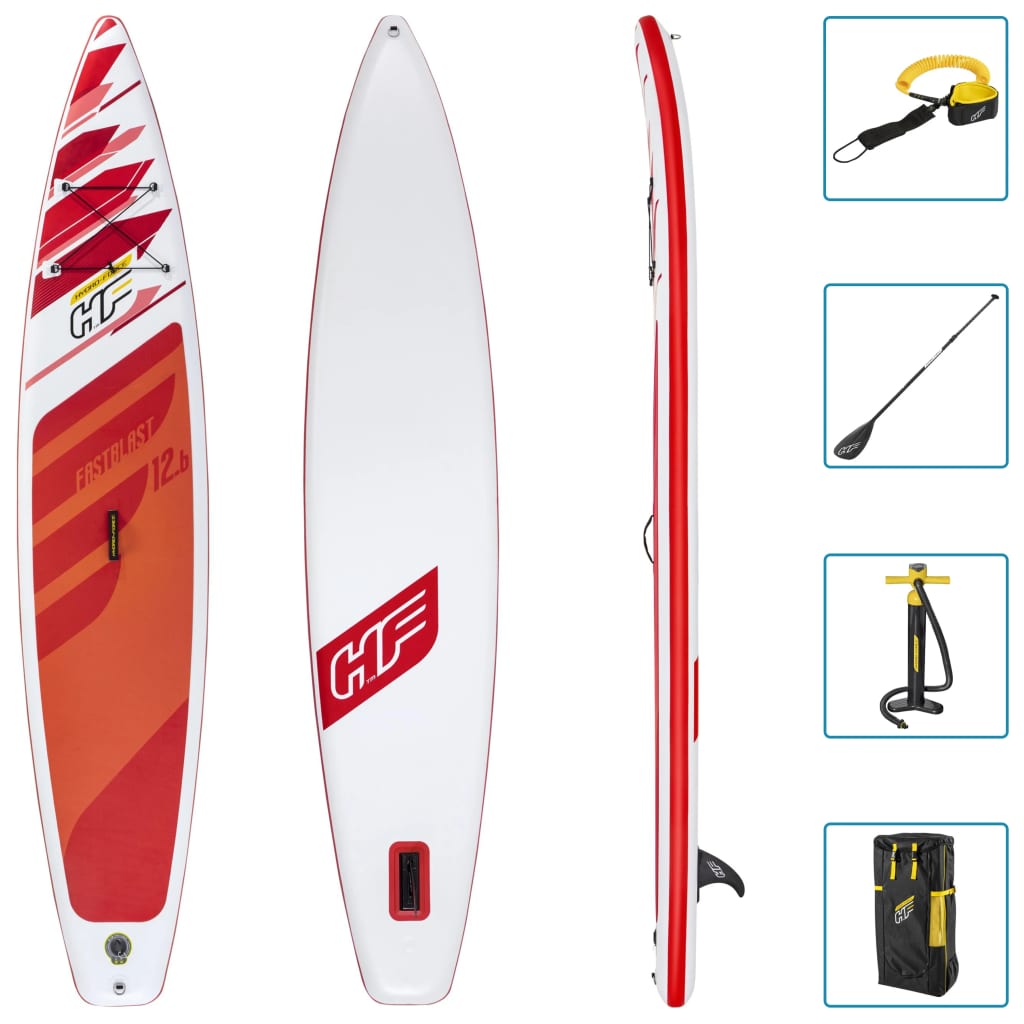 Bestway SUP Hydro-Force Fastblast Tech Set opblaasbaar 381x76x15 cm is nu te koop bij PeponiXL, paradijselijk wonen!