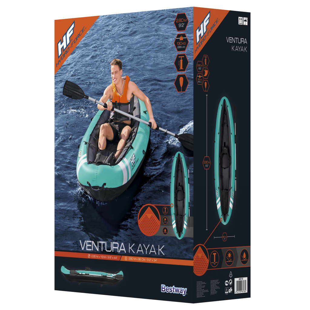 Bestway Hydro-Force Kajak Ventura 280x86 cm is nu te koop bij PeponiXL, paradijselijk wonen!