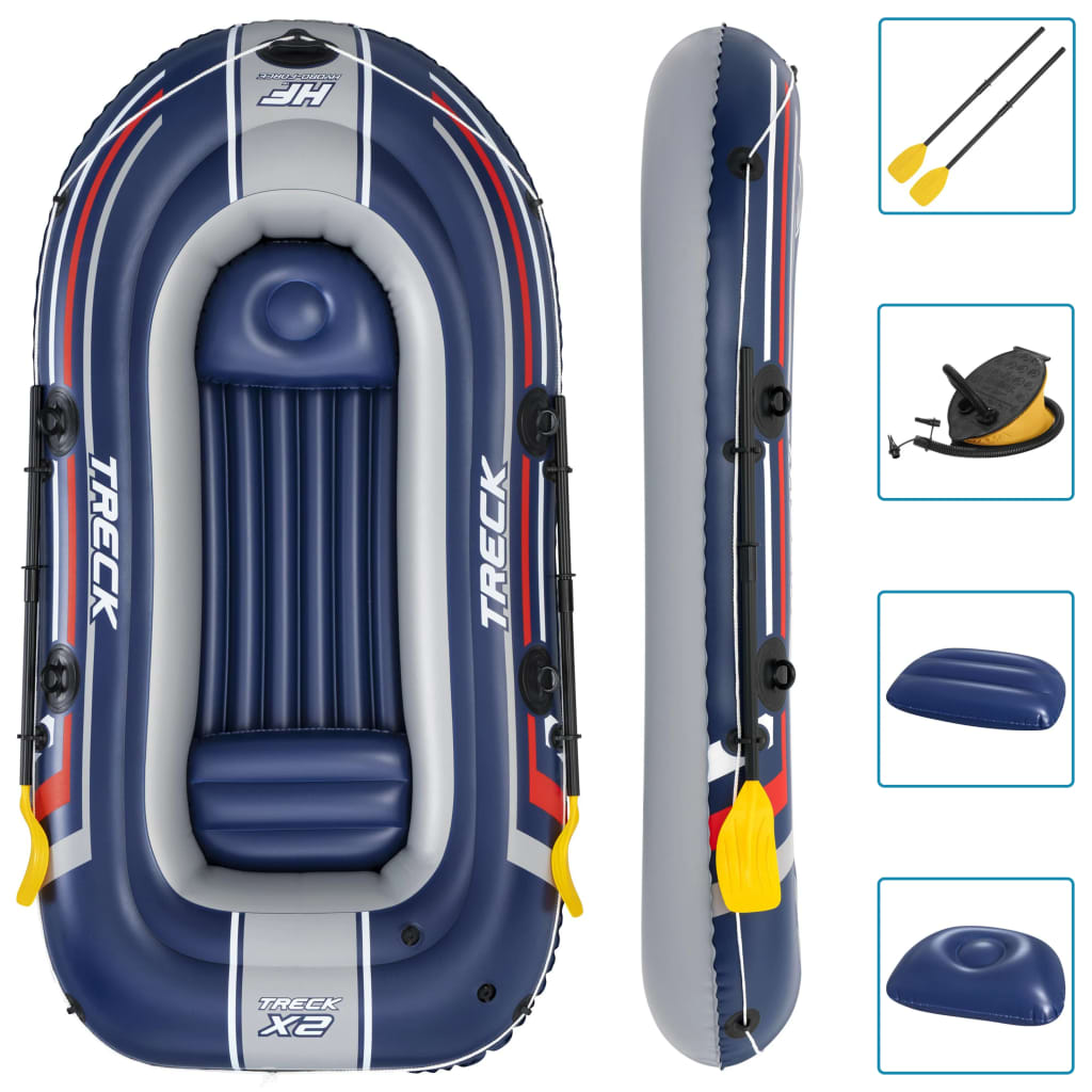 Bestway Hydro-Force Opblaasbootset Treck X2 255x127 cm is nu te koop bij PeponiXL, paradijselijk wonen!