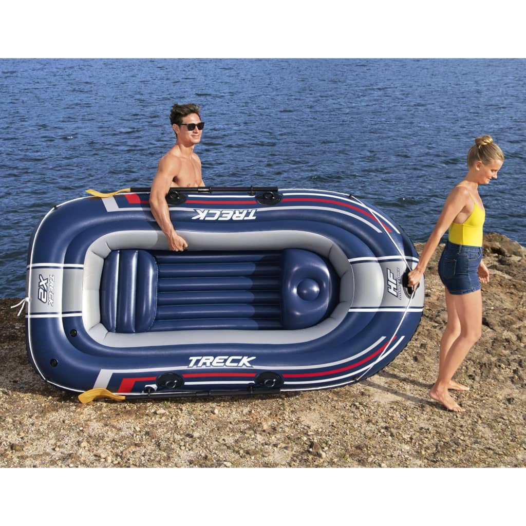 Bestway Hydro-Force Opblaasbootset Treck X2 255x127 cm is nu te koop bij PeponiXL, paradijselijk wonen!