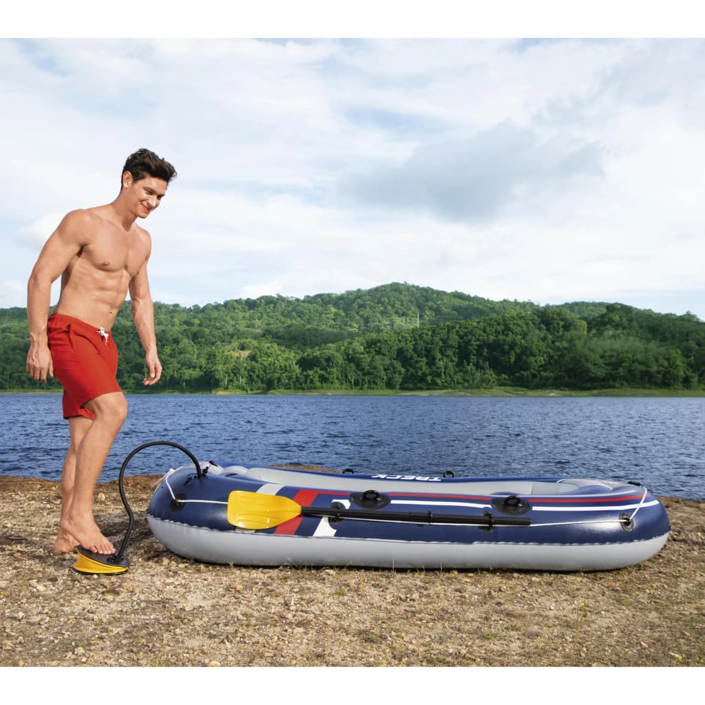 Bestway Hydro-Force Opblaasbootset Treck X2 255x127 cm is nu te koop bij PeponiXL, paradijselijk wonen!