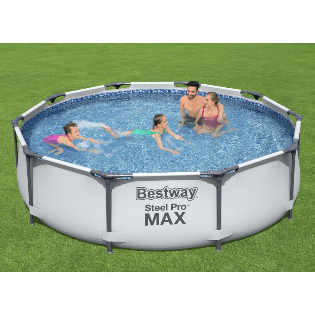 Bestway Zwembadset Steel Pro MAX 305x76 cm is nu te koop bij PeponiXL, paradijselijk wonen!