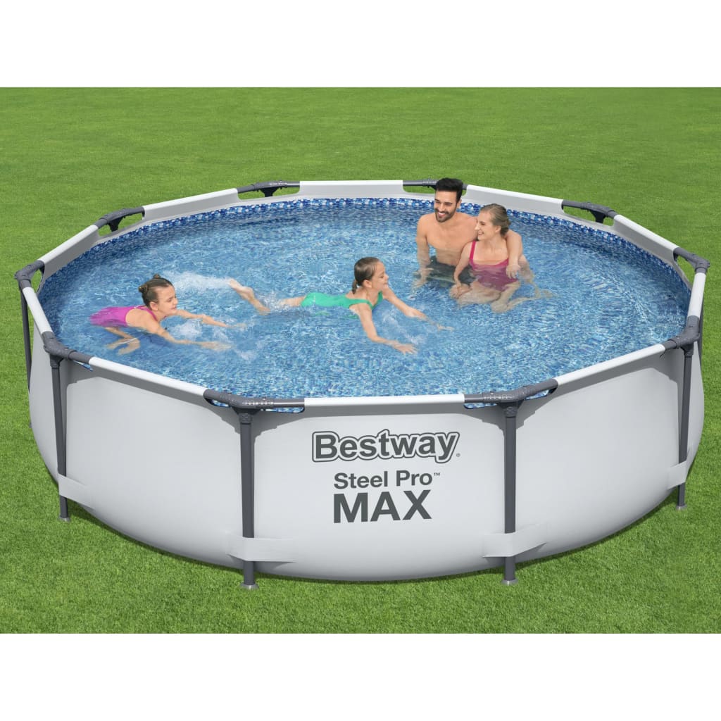 Bestway Steel Pro MAX Zwembadset 305x76 cm is nu te koop bij PeponiXL, paradijselijk wonen!