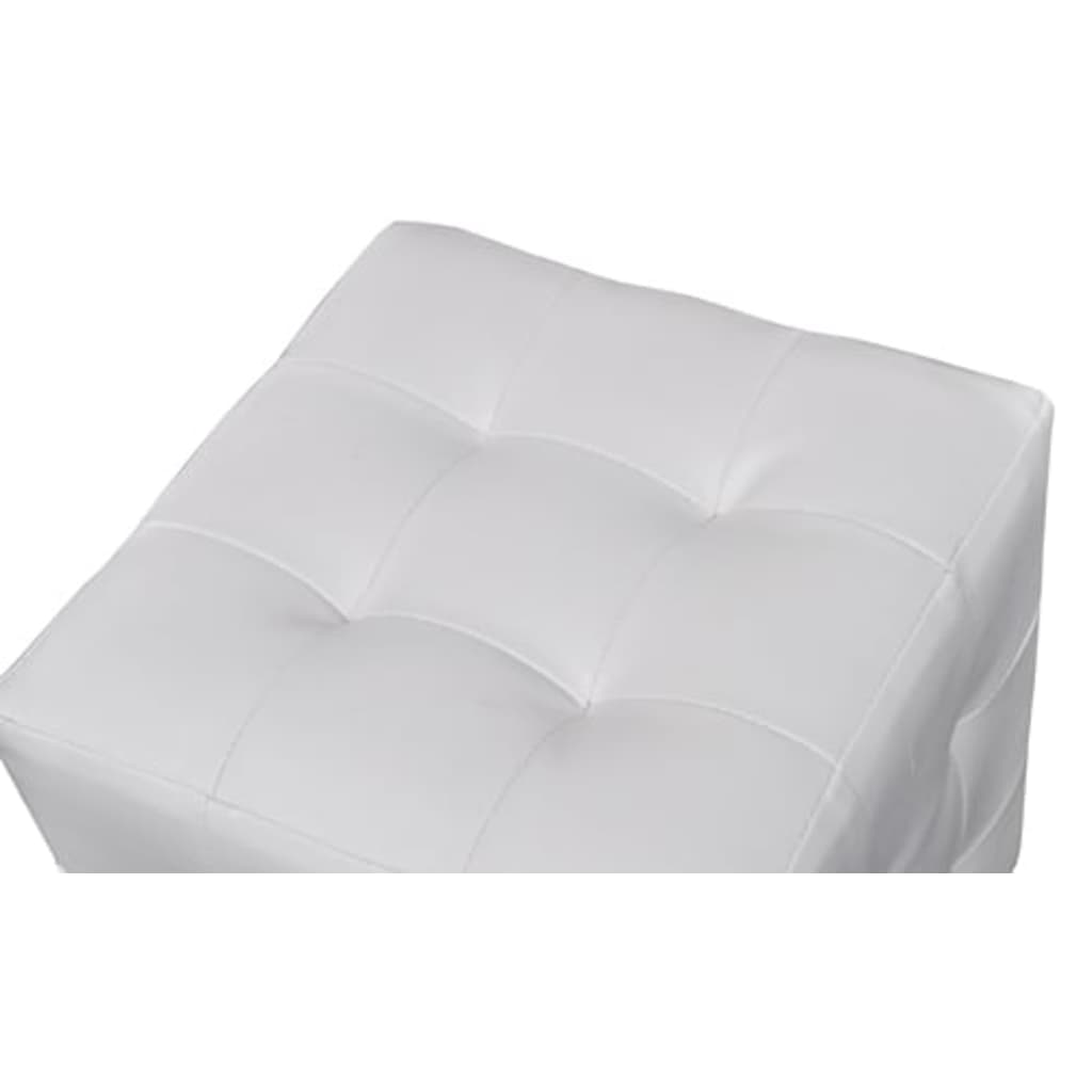 Krukken 2 st kubusvormig wit is nu te koop bij PeponiXL, paradijselijk wonen!