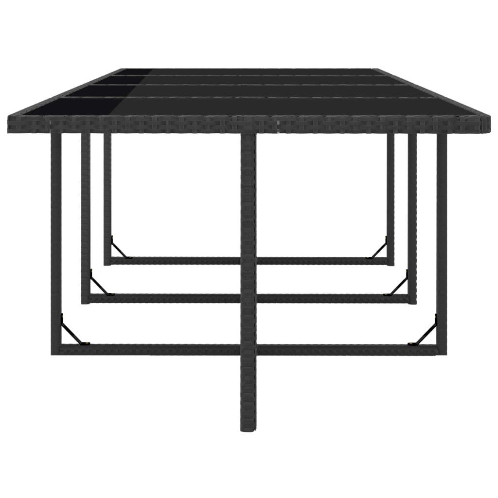 13-delige Tuinset met kussens poly rattan zwart is nu te koop bij PeponiXL, paradijselijk wonen!