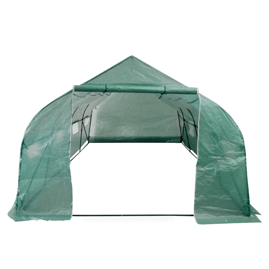 Tuinkas walk-in draagbare polytunnel met stalen frame 18 m² is nu te koop bij PeponiXL, paradijselijk wonen!