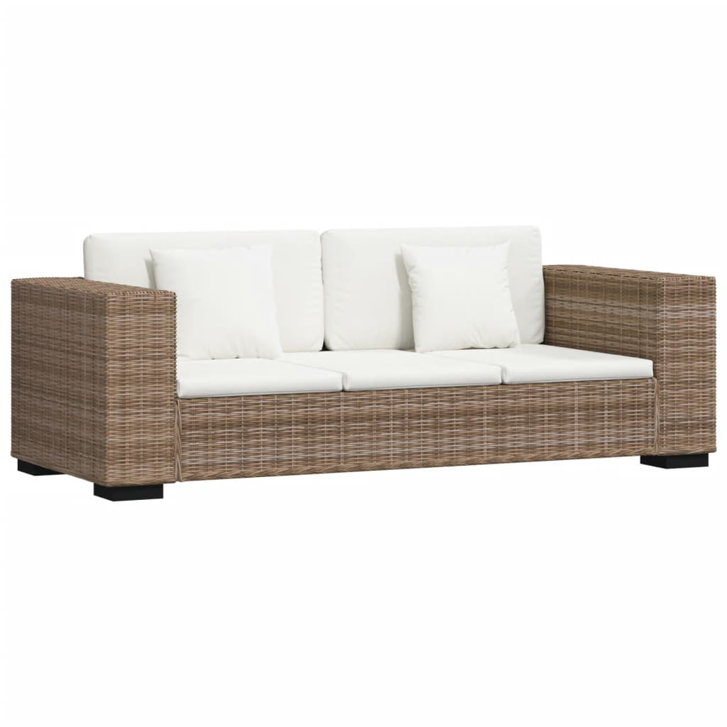 3-zits bankstel set rattan 8-delig is nu te koop bij PeponiXL, paradijselijk wonen!