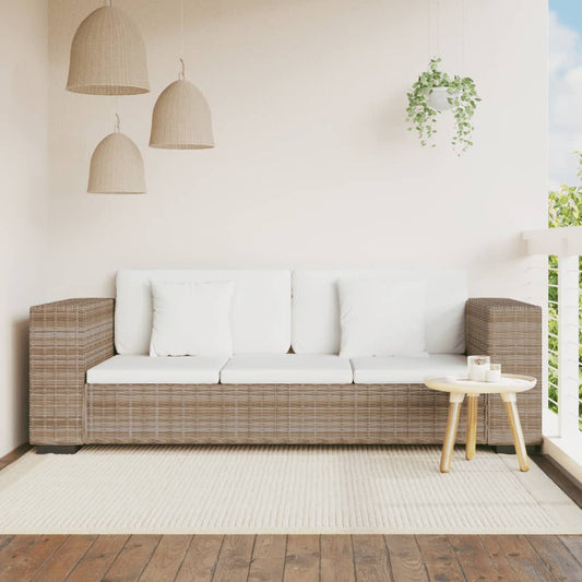 3-zits bankstel set rattan 8-delig is nu te koop bij PeponiXL, paradijselijk wonen!