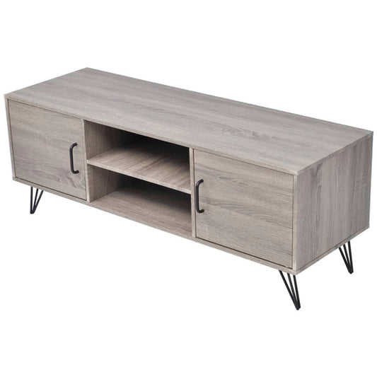 Tv-meubel 120x40x45 cm grijs is nu te koop bij PeponiXL, paradijselijk wonen!