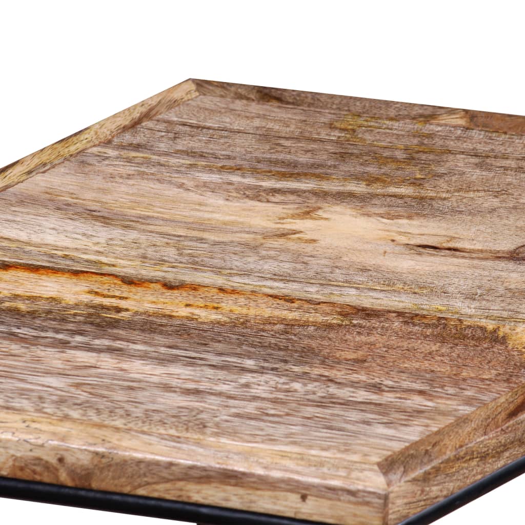 Salontafel 56x48x40 cm massief mangohout is nu te koop bij PeponiXL, paradijselijk wonen!