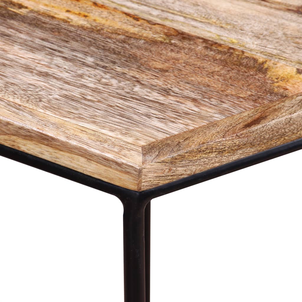 Salontafel 56x48x40 cm massief mangohout is nu te koop bij PeponiXL, paradijselijk wonen!