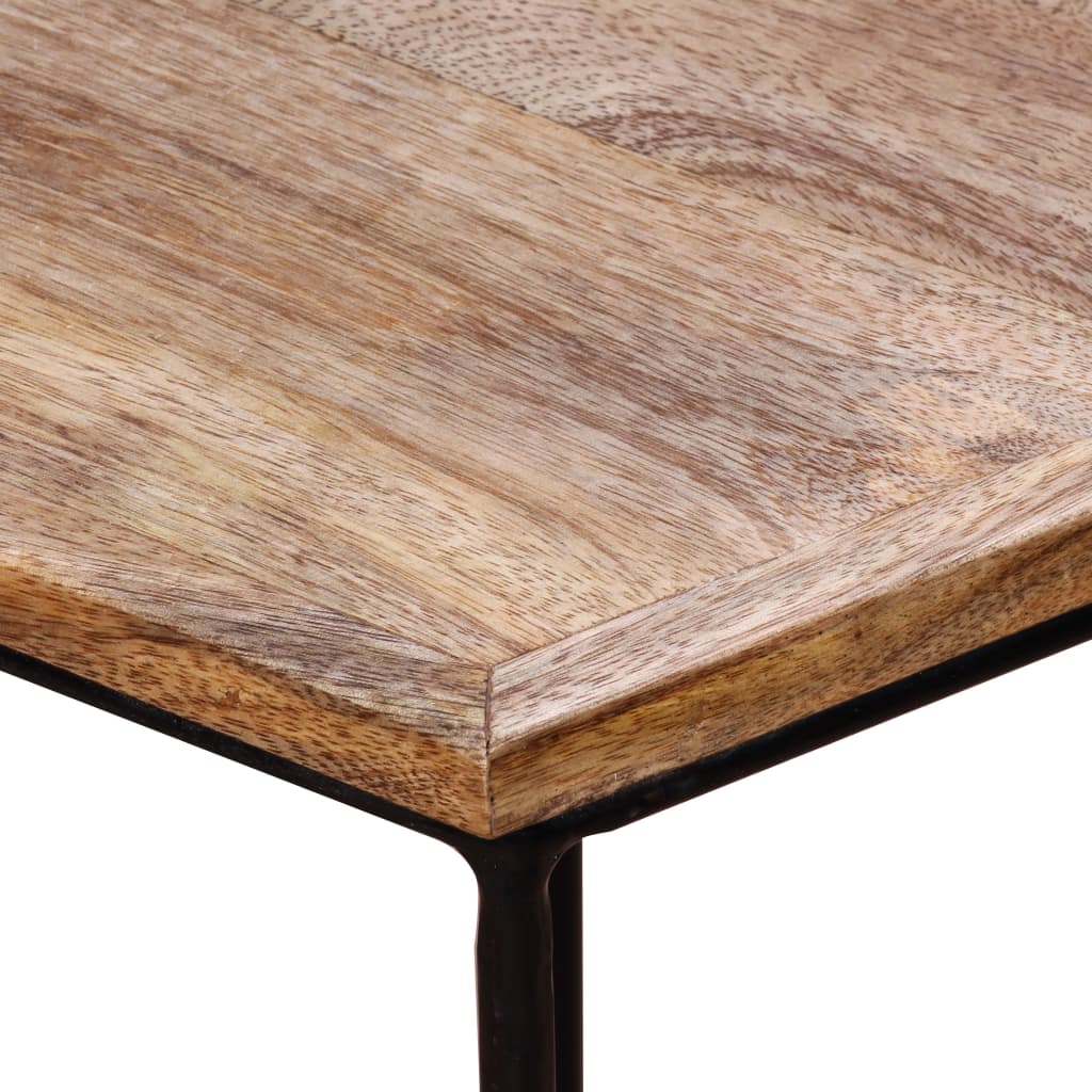 Salontafel 56x48x40 cm massief mangohout is nu te koop bij PeponiXL, paradijselijk wonen!