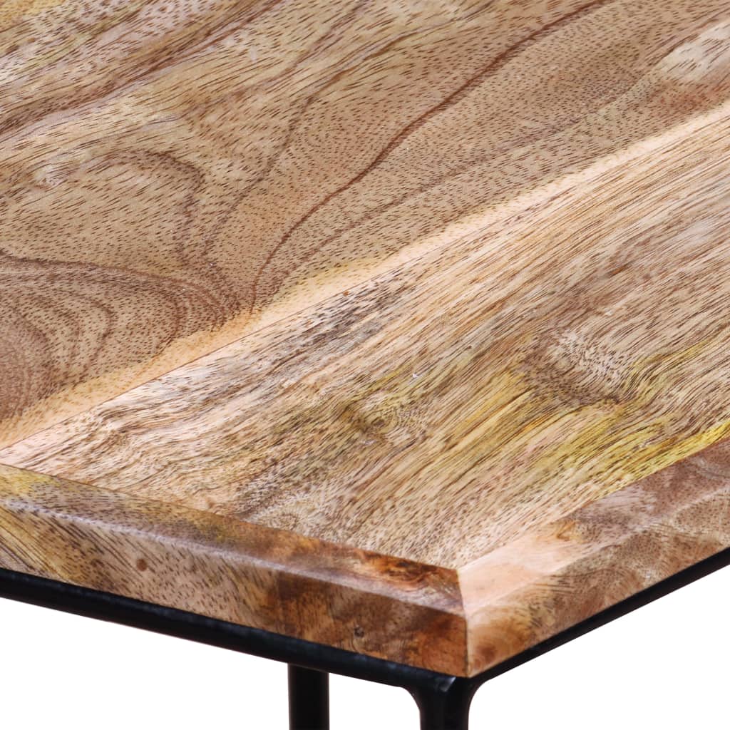 Salontafel 56x48x40 cm massief mangohout is nu te koop bij PeponiXL, paradijselijk wonen!