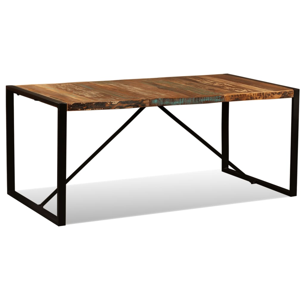 Eettafel 180 cm massief gerecycled hout is nu te koop bij PeponiXL, paradijselijk wonen!
