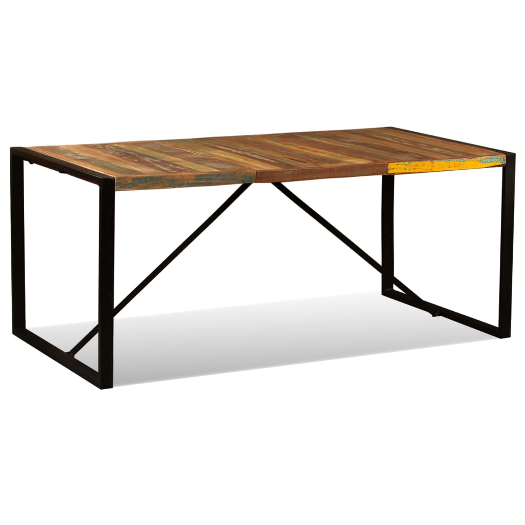 Eettafel 180 cm massief gerecycled hout is nu te koop bij PeponiXL, paradijselijk wonen!