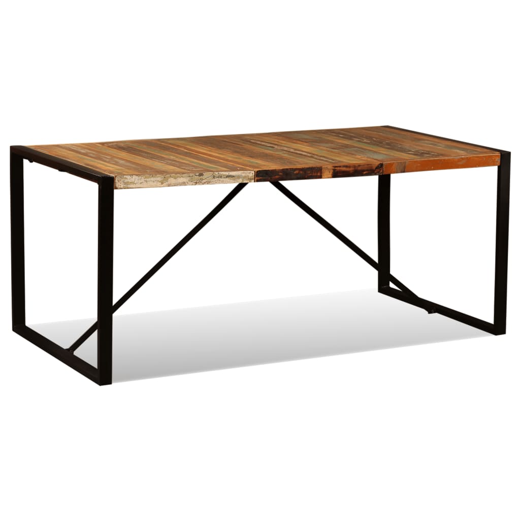 Eettafel 180 cm massief gerecycled hout is nu te koop bij PeponiXL, paradijselijk wonen!