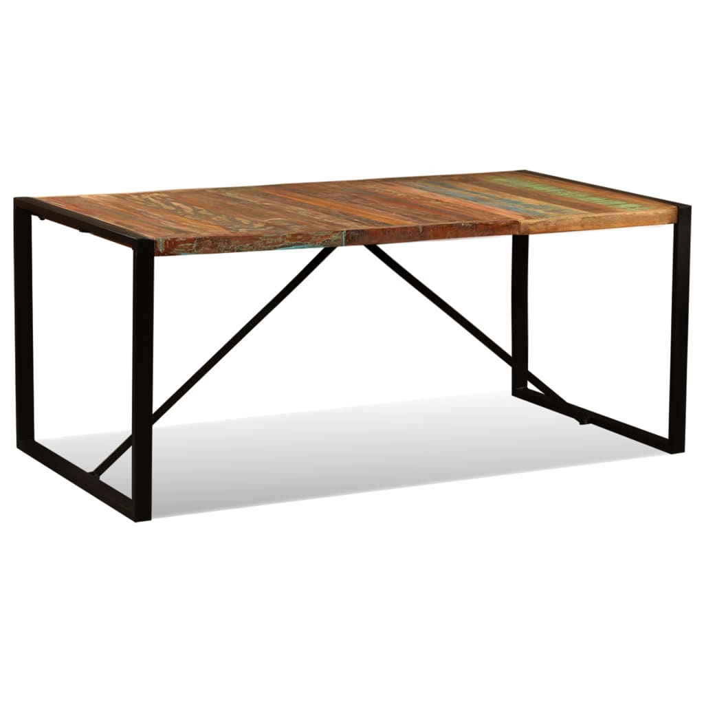 Eettafel 180 cm massief gerecycled hout is nu te koop bij PeponiXL, paradijselijk wonen!