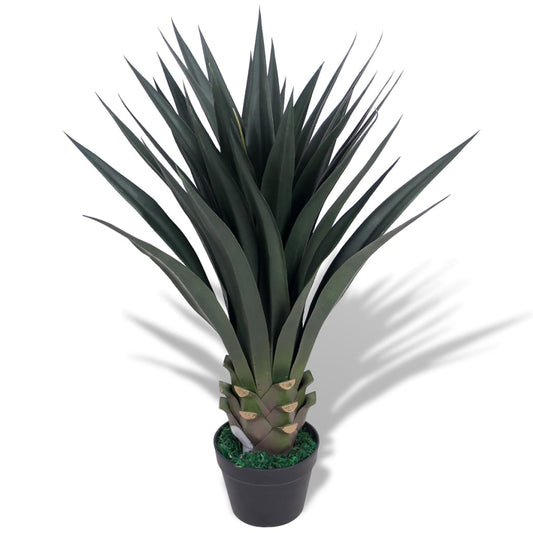 Kunst yucca plant met pot 85 cm groen is nu te koop bij PeponiXL, paradijselijk wonen!