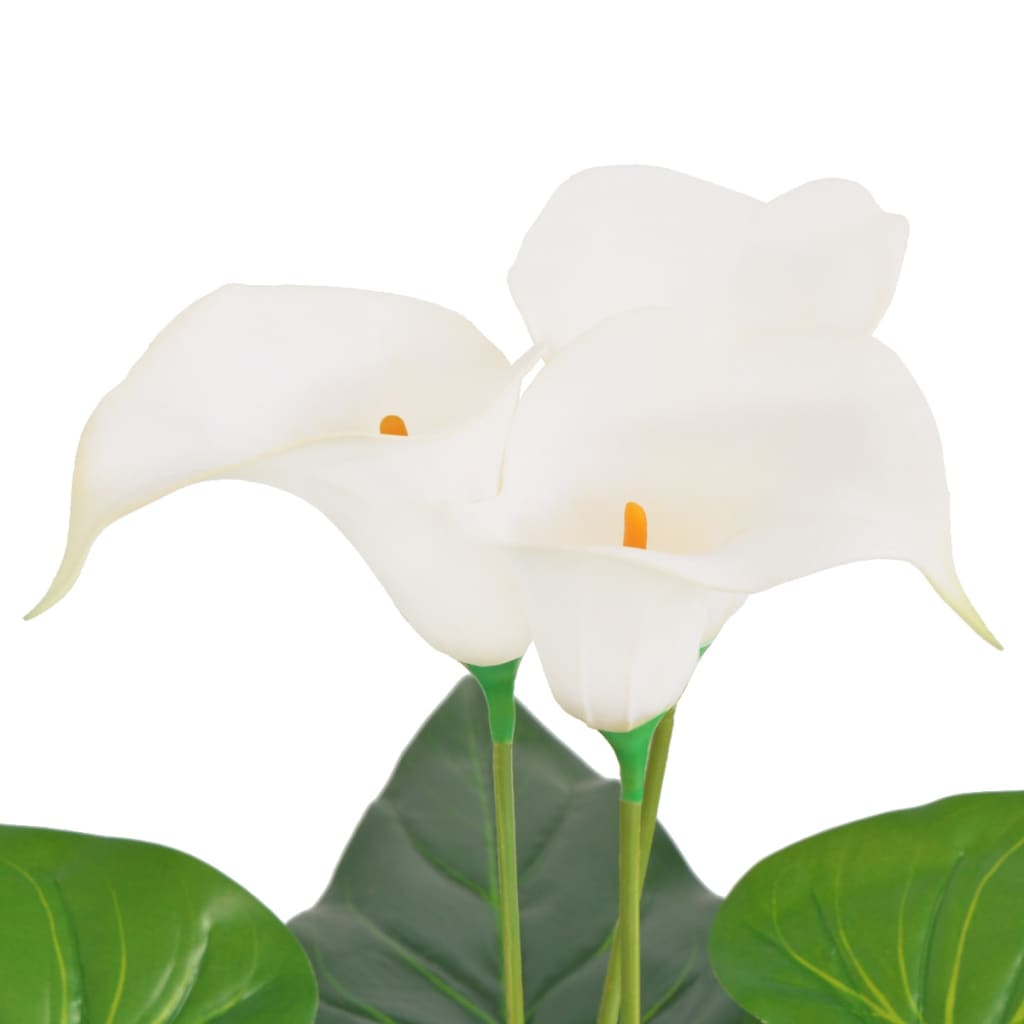 Kunst calla lelie plant met pot 85 cm wit is nu te koop bij PeponiXL, paradijselijk wonen!