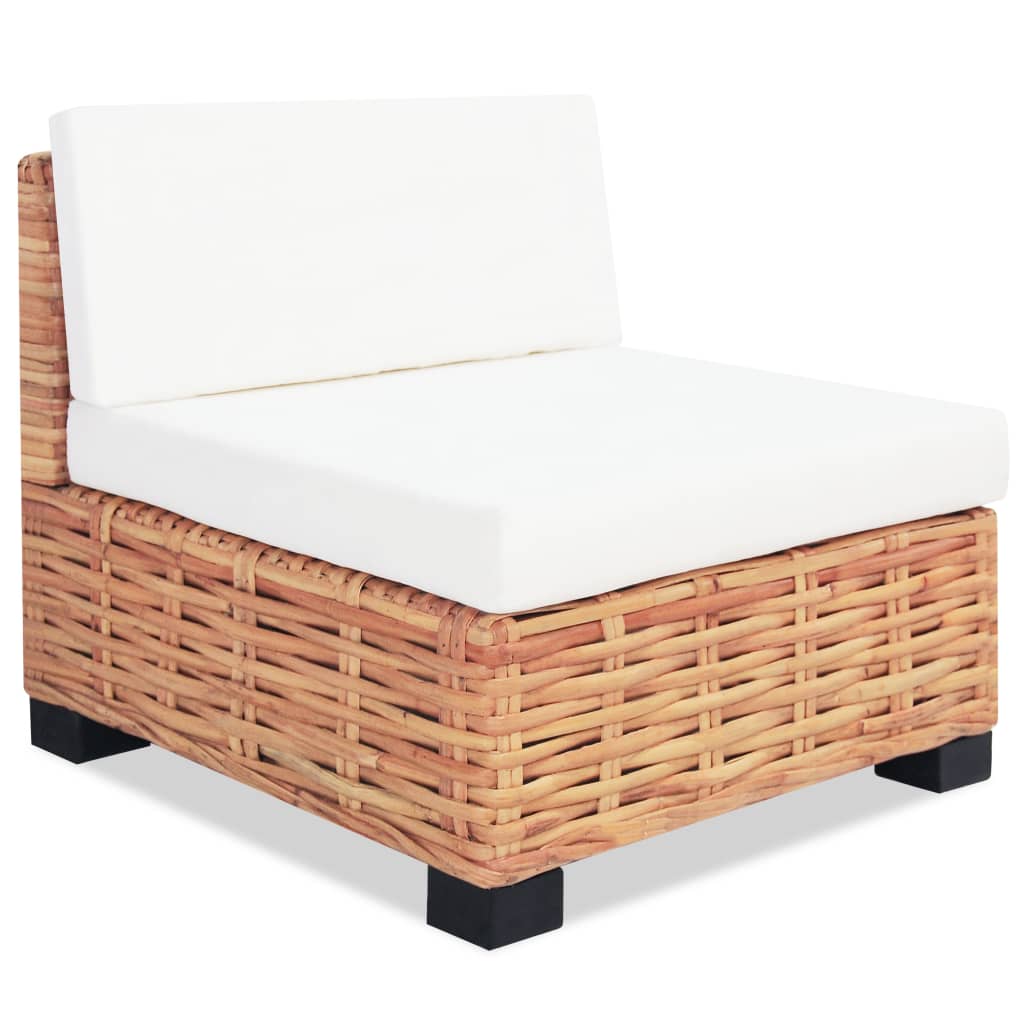 Loungeset natuurlijk rattan 27-delig is nu te koop bij PeponiXL, paradijselijk wonen!