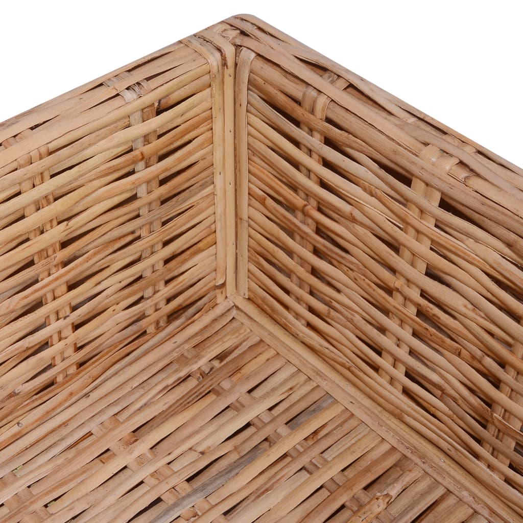 Loungeset natuurlijk rattan 16-delig is nu te koop bij PeponiXL, paradijselijk wonen!