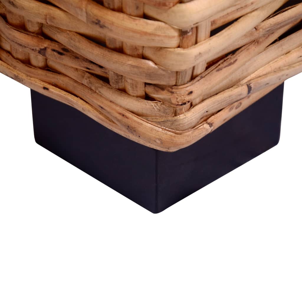 3-zitsbank natuurlijk rattan is nu te koop bij PeponiXL, paradijselijk wonen!
