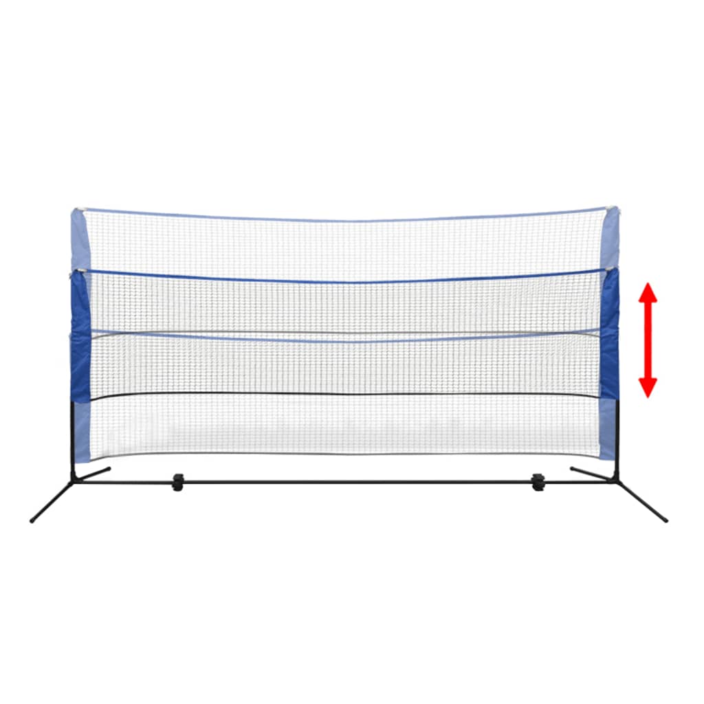 Badminton net met shuttles 300x155 cm is nu te koop bij PeponiXL, paradijselijk wonen!