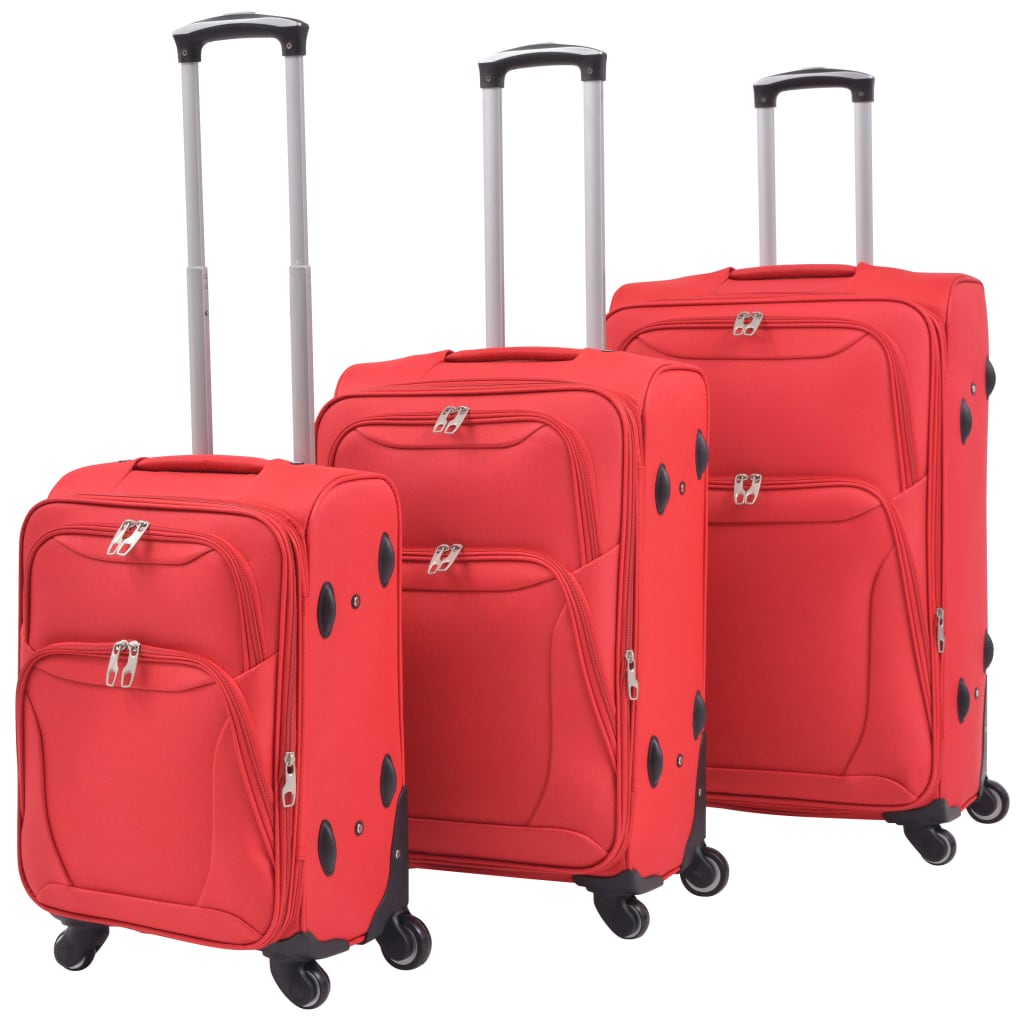 Trolleyset rood 3-delig is nu te koop bij PeponiXL, paradijselijk wonen!