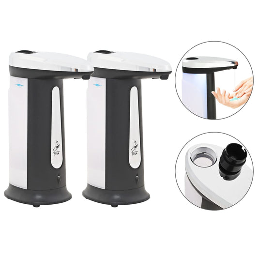 Automatische zeepdispensers infraroodsensor 800 ml 2 st is nu te koop bij PeponiXL, paradijselijk wonen!